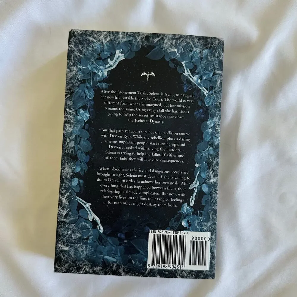Throne of Ice and Blood Marion Blackwood OOP Indie Paperback Romantasy #2
